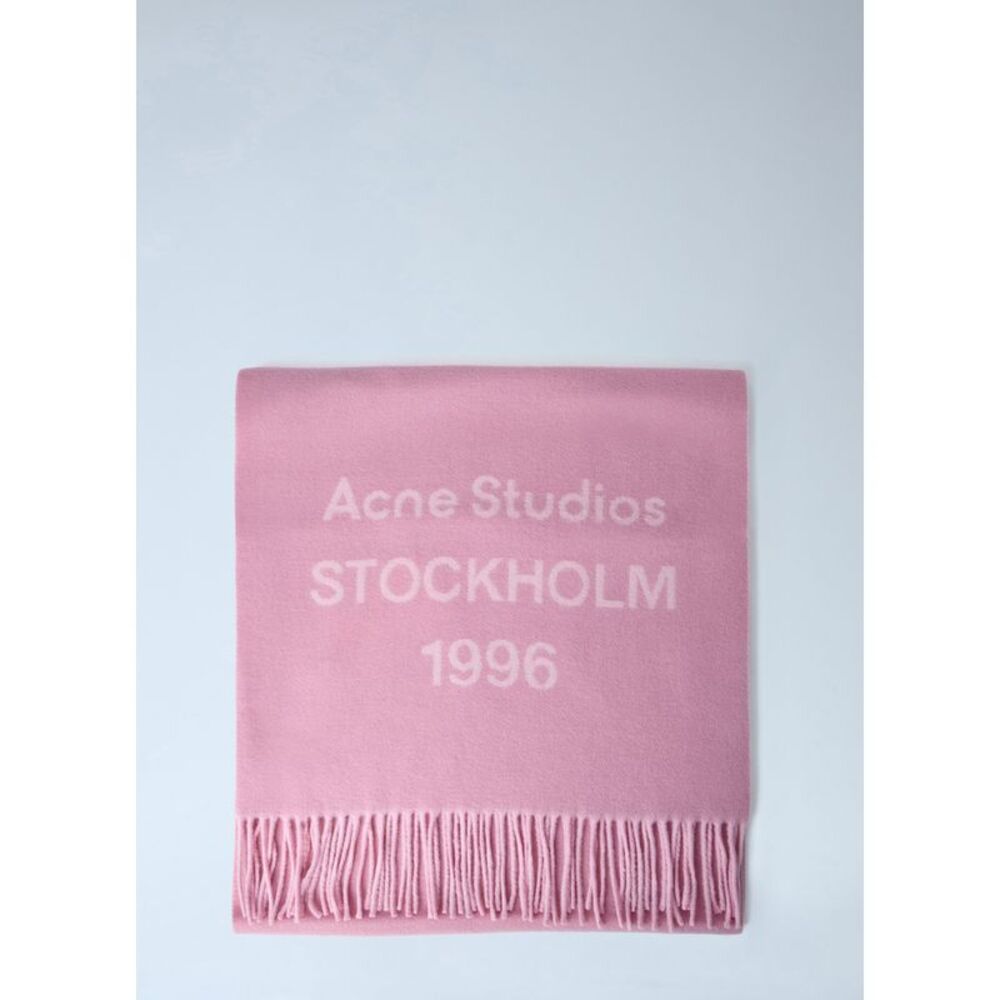 Acne Studios Men Wool Fringe Scarf